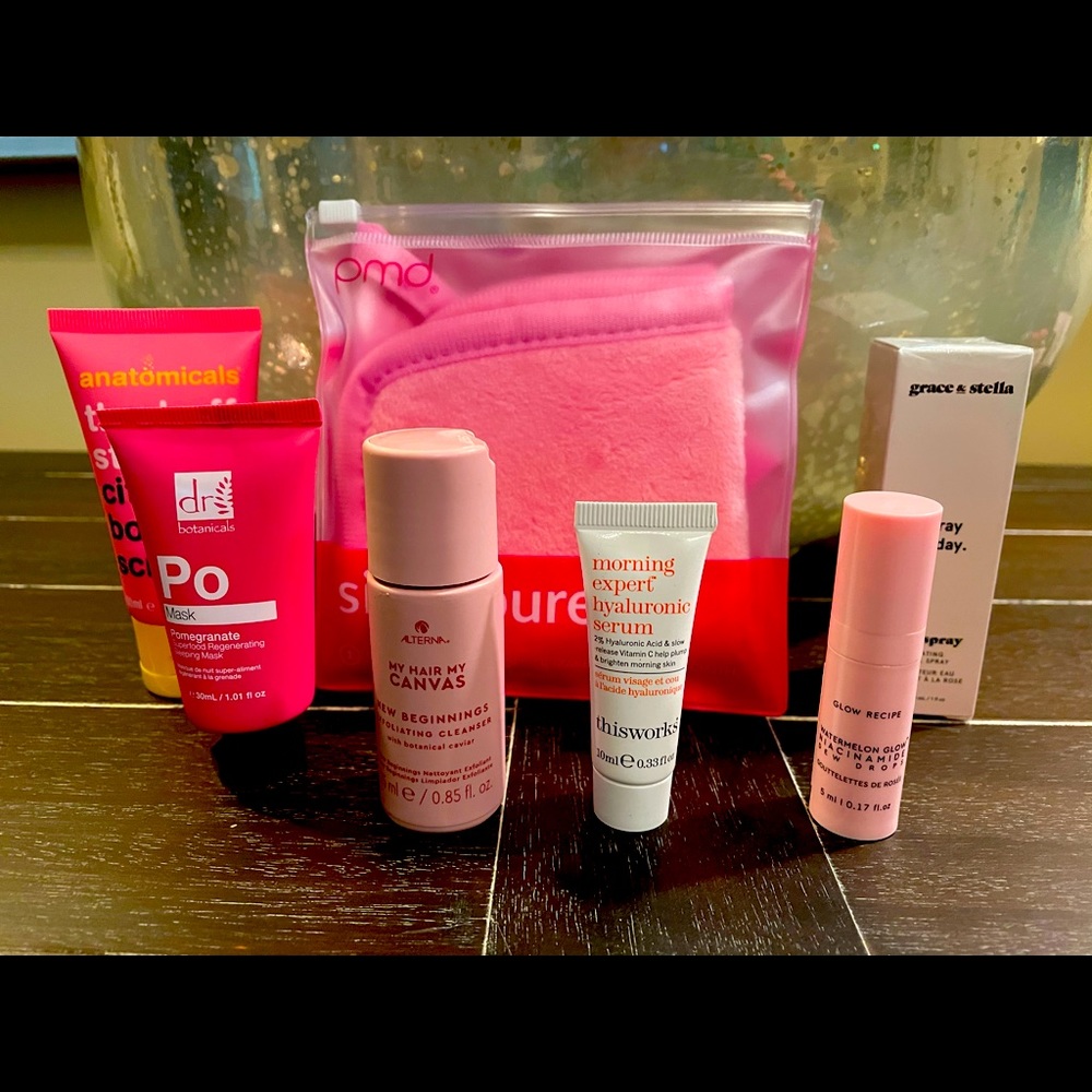 7 piece travel essentials 💗